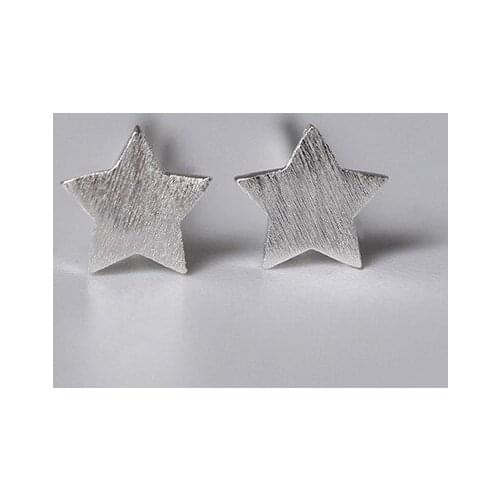 Geometric Stud Earrings Heart Plum Blossom Triangle Round Earrings Fashion Jewelry For Women Christmas Gift