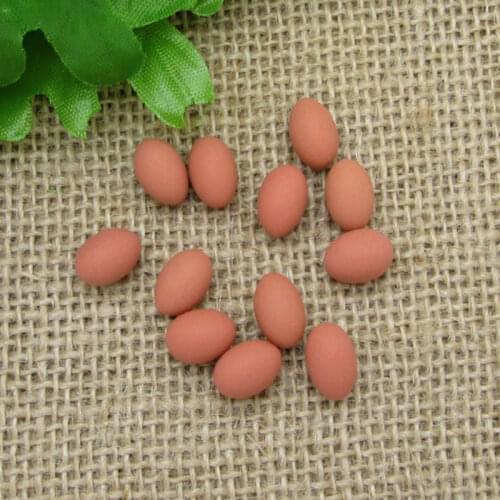LF 20Pcs Mixed 11x8mm Egg Resin Decoration Crafts Flatback Cabochon Embellishments For Scrapbooking Cute Diy Accessories
