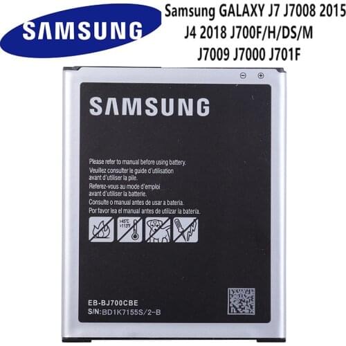 Original Battery For Samsung Galaxy J7 Neo 2015 J7009 J7000 J7008 J700F SM-J700f EB-BJ700BBC EB-BJ700CBE J7 core NFC 3000mAh