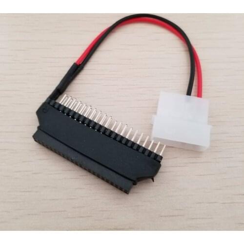 2.5'' to 3.5'' HDD Hard Drive Convert Adapter with Power Interface 44Pin to 40Pin IDE Cable for Desktop Hard Drive