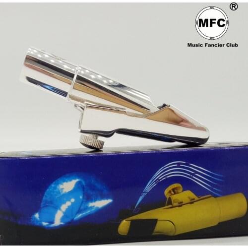 Professional Tenor Soprano Alto Saxophone Metal Mouthpiece Silver Lacquer S90 Slideway Mouthpiece Sax Mouth Pieces 56789