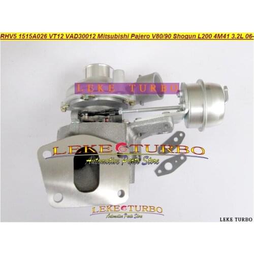 RHV5S VT12 1515A026 VED30012 VAD30012 VT-12 Turbo Turbocharger For Mitsubishi Pajero Shogun L200 06- 4M41 3.2L DI-D 168HP 125kw