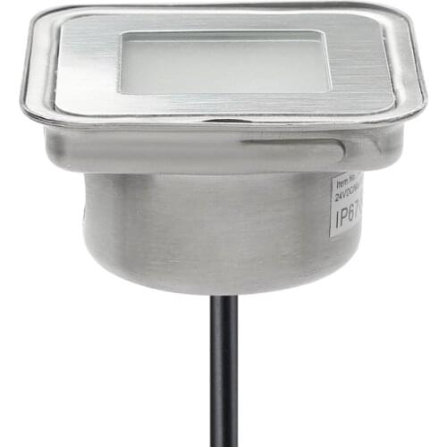 Outdoor Inground Lighting IP67 DC12V 0.6W Garden Decoration Light SMD LED Pavers Light Stair Lamps with Insert Box