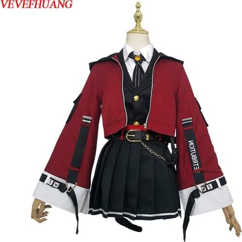VEVEFHUANG Kосплей Arknights Exusiai Amiya SkyFire Cosplay Costume Outfit Jacket Full Set Women Men Halloween Carnival Xmas Part