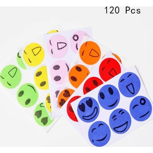 120pcs Mosquito Repellent Patches Stickers 100% Natural Non Toxic Pure Essential Oil Keeps Insects Far Away Camping TraveH-01-07