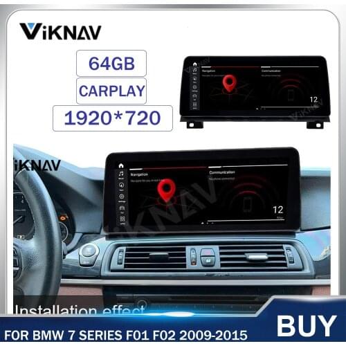 Android 10.0 10.25 inch car radio For BMW 7 Series F01 F02 2009-2015 touch screen auto Stereo GPS navigation system 2 din