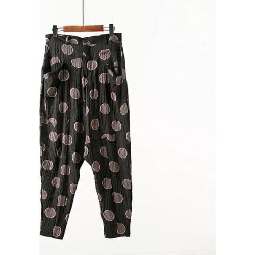 HOT Summer Mens new comfort tide Men Big Points Loose hip hop Harlan wide leg pants male casual personality pencil pants