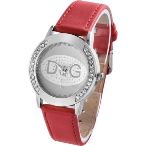 Zegarek Damski Womens Watches Top Luxury Brand Watches Fashion Leather Diamond Lady Quartz Wristwatches Hot Relogio Feminino