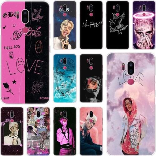 Lil Peep Rap Hip Soft Case For LG G5 G6 Mini G7 G8 G8S V20 V30 V40 V50 ThinQ Q6 Q7 Q8 Q9 Q60 W10 W30 Aristo 2 X Power 2 3 Cover