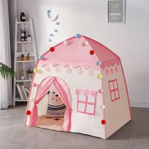 Kids boys girls Play Tent Castle Princess Castle Oxford Fabric Children games Playhouse for Indoor Outdoor