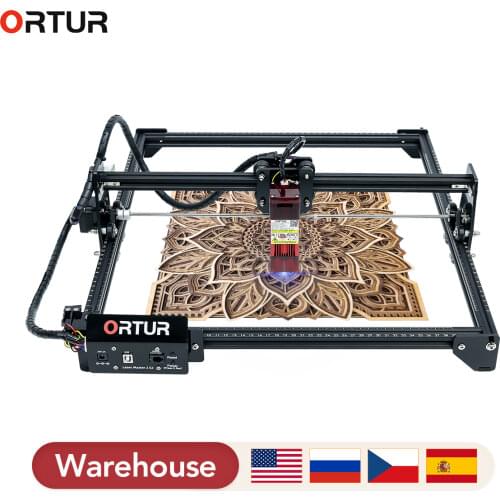Ortur Laser Master 2 Upgraded LU2-4 20W FAC Laser Fixed- Focus Module Eye Protection Laser Engraver 400x430mm Engraving Area