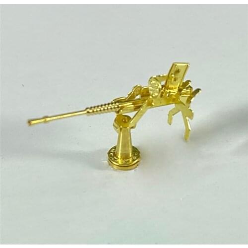 Mini 25mm Single Barrel Anti-Aircraft Gun for 1/200 Scale Japanese Model Ship DIY Upgrade Kits Accessories