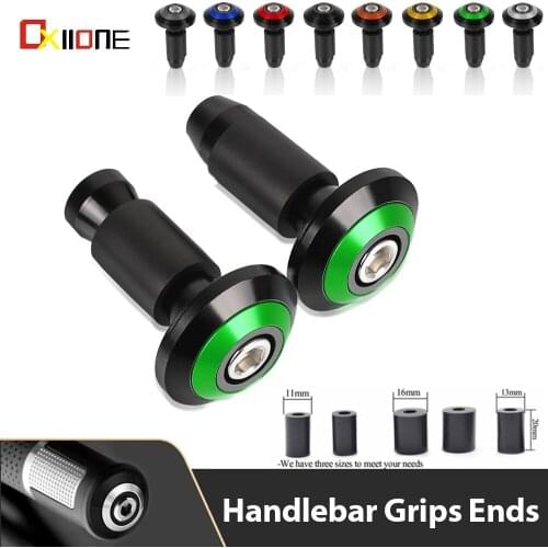 Motorcycle Handle Bar End Cap Anti Vibration Silder Plug For Kawasaki Z750L Z800 Eversion NINJA 125 Z125 PRO VERSYS-X 250 300