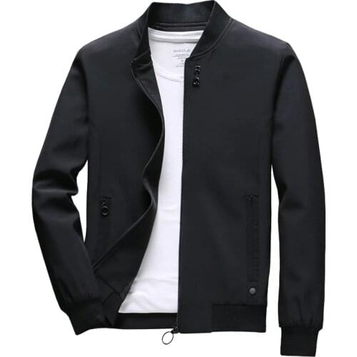 COMLION Mens Spring Jackets and Coats Solid Color Casual Jacket Men Hot Sale Jacket Jaqueta Masculina Asian Size Slim Fit C34