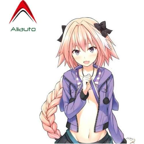 Funny Car Sticker for List Astolfo Photos and Videos Fashion Graffiti Personality Windshield Waterproof Decals10cm X 13cm