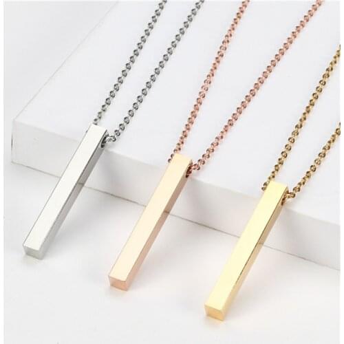 Custom Name Necklace With Box MNE180014