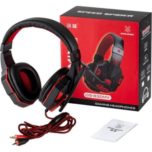 Wired Gamer Headphone For PS-4 PS5 X-box One Computer Bass Stereo PC Gaming Led Light Headset With Microphone Hot Sale