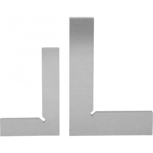 Right Angle Ruler High Accuracy 2 Level 90 Degree Flat Edge Square Measuring Tools Layout Tools 75 x 50mm/100 x 70mm