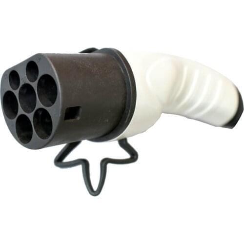 EV Charger Connector Handle Plug Adapter Male Type 2 IEC62196 Car Goods Factory