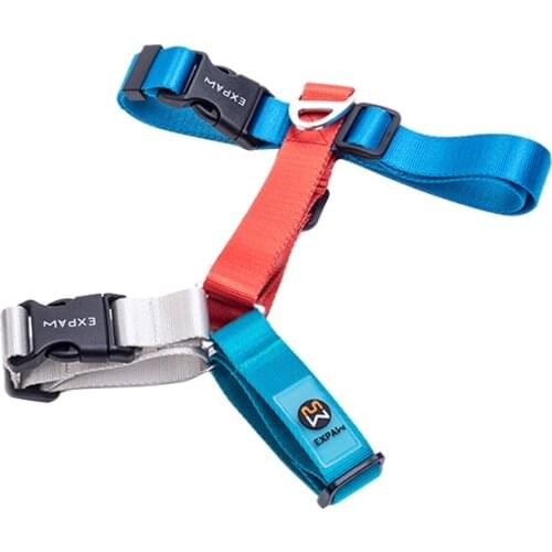 Adjustable Nylon Dog Harness Fashion Chest Vest No Pull Pet Puppy Harness for Small Medium Large Dogs Corgi Dog Supplies