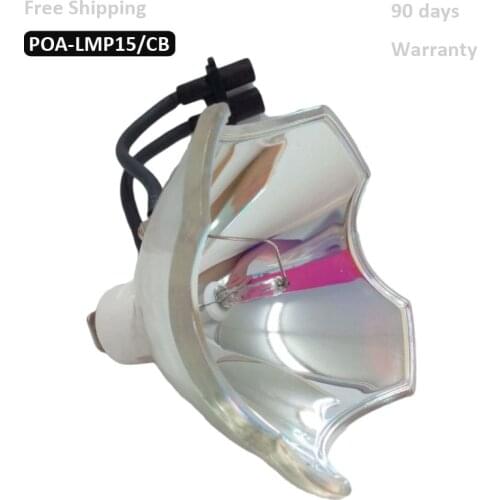 Compatible Lamp Projector Bare Bulb POA-LMP15/610-290-7698 for Sanyo PLC-9005BA, PLC-9000N, PLC-9000NA, PLC-9000NL, PLC-EF10N