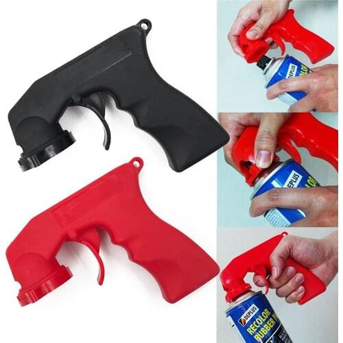 Spray Adaptor Trigger Locking Collar Painting Grip Car Maintenance Spray Gun Aerosol Handle Paint Care Auto Accessories