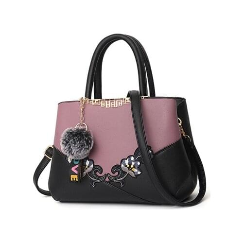 Embroidered Messenger Bags Women Leather Handbags Bags for Women Main Ladies Hand Bag Female bag new style