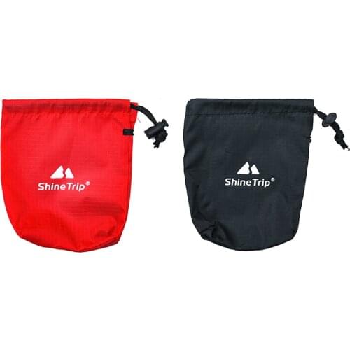 Portable Outdoor equipment Travel Kits Storage Bags Camping Hiking Hanging Nail Wind Rope Buckle Ultralight Drawstring Pouch Bag
