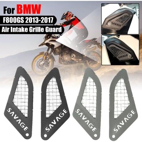 For BMW F800GS F 800 F800 GS Motorcycle Air Intake Grille Guard Cover Protector Inlet Protection Net 2013-2017 Aluminum & Steel