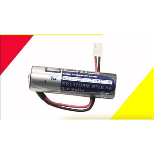 10pcs Brand New EEMB ER14505M AA 3.6V 2400mAh Lithium Battery Batteries with Plug Free Shipping