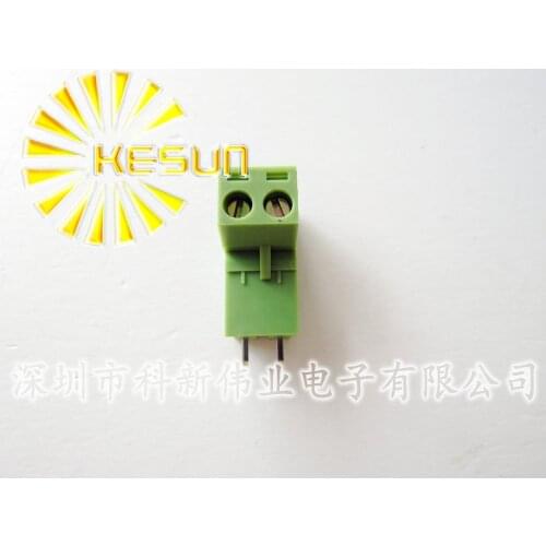 100PCS 2EDG-5.08-2P + 2EDGV-5.08-2P 2EDG 2EDGV 2Pin Straight Pin Plug-in Screw Terminal Block ROHS