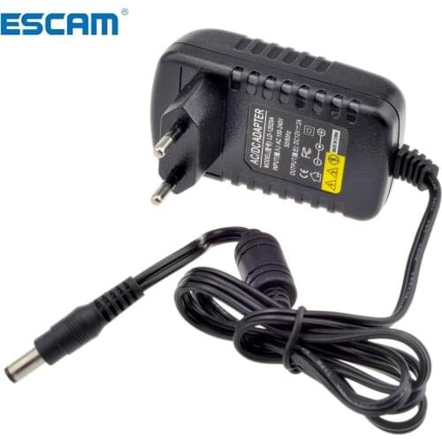 12V 2A AC 100V-240V Converter Adapter DC 12V 2A 2000mA Power Supply EU UK AU US Plug 5.5mm x 2.1mm for CCTV IP Camera