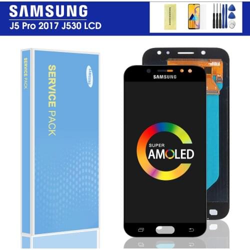 5.2'' Original J530F LCD For SAMSUNG Galaxy J5 2017 J530 SM-J530F J530M LCD Display Touch Screen Digitizer Assembly SUPER AMOLED