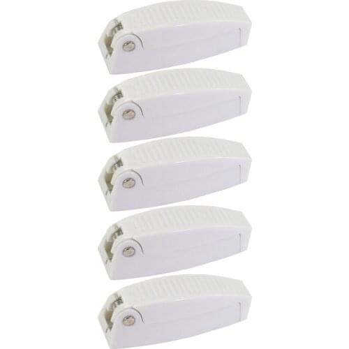 5PCS RV Camper Trailer Baggage Door Clip Compartment Catches Latch Holder Fixed Clamp Clips Auto RV Exterior Car Accessories