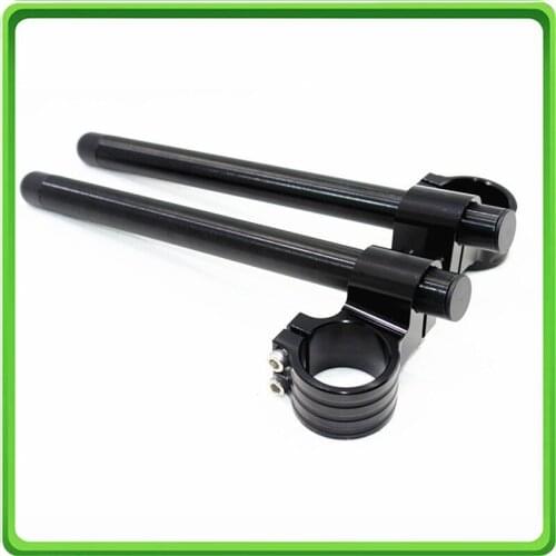 53mm Clip-ons and handlebar tubes For Aprilia RSV Mille 1000 1999-2008 & SL1000 Falco 2000-2004 & Tuono 1000 2003-2005