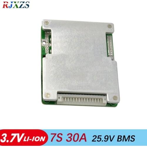 7S 30A bms new Li-ion 42V 30A BMS PCM with balance for electric bike electric device 30a bms