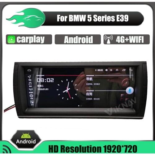 2 Din Android touch screen car radio For BMW 5 Series E39 car GPS navigation stereo recorder multimedia player head unit