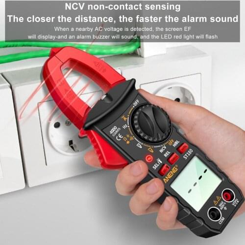 Digital Clamp Multimeter Voltage High-precision Anti-burn Meter With Backlit Display Perfect Troubleshooting Tool