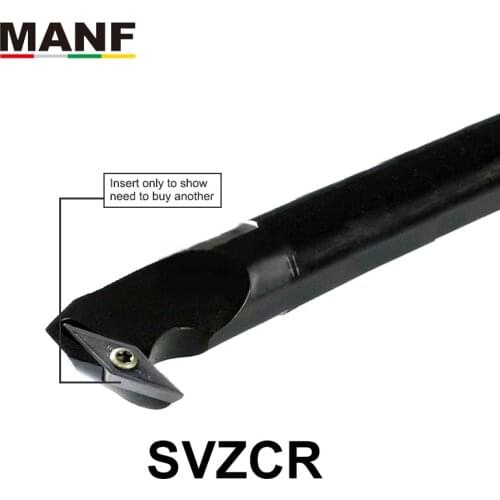MANF 32MM 40MM S32T-SVZCR16 CNC lathe tools Holder Processing Cutter Bar VC Inserts Clamp Locked Internal lathe boring tools