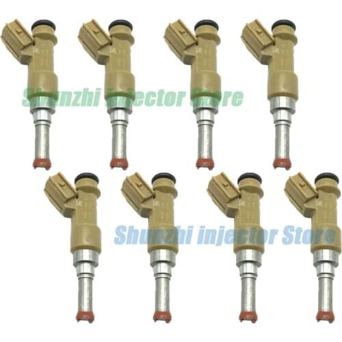 8pcs Fuel Injector Nozzle For TOYOTA Land Cruiser Prado 23250-31100 23250 31100 2325031100 23209-39215 23209 39215 2320939215