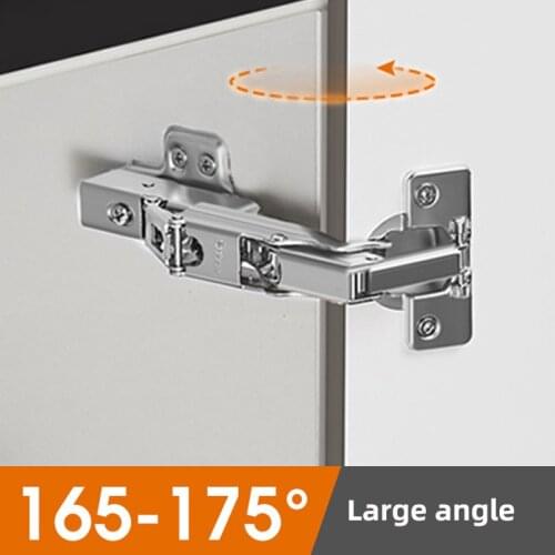 Cabinet Hinge Hydraulic Furniture Door Hinges Copper Core Damper Buffer Soft Closer Cupboard Full/Half/Embed Cold Rolled Steel