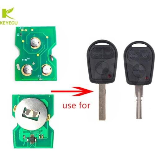 KEYECU KYDZ Remote Control Board 315MHz / 433MHz Fob for Old BMW 3 5 7 Series 3 5 7 X5 X3 Z4 E38 E39 E46 1995-2002