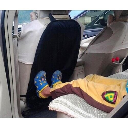 Pro Hot sale Kids Car Auto Seat Back Protector Cover For Children Kick Mat Mud Cleaner Black&Blue High Quanlity Wholesale