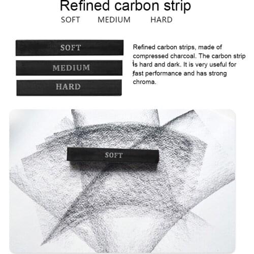 New Hot Drawing Pencils Art Supplies 32 Sketching Art Set in a Storage Bag Portable Gift for Students Artists SMR88