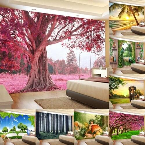 New landscape forest series tapestry wall decoration hanging cloth wall hanging home decoration