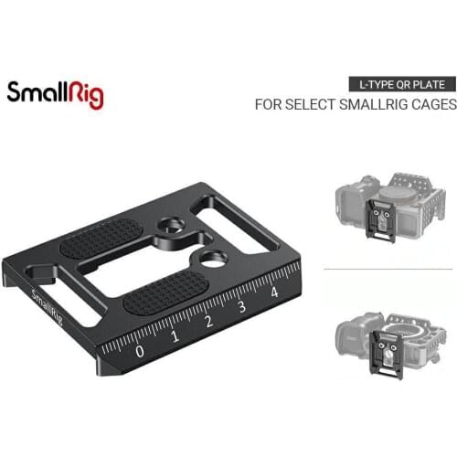 SmallRig DSLR Camera Plate Manfrotto 501PL-Type Quick Release Plate for Select SmallRig Cages for use with Tripod ,Gimbal 2458