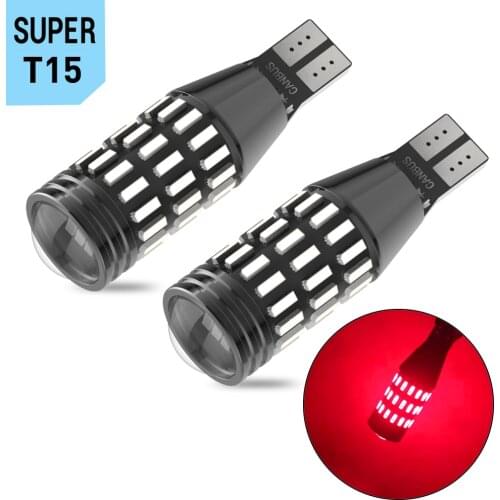 2X 1200Lm W16W T15 Canbus LED Backup Light LED Bulbs For Mazda 3 6 CX-5 323 5 CX5 2 626 Spoilers MX5 CX 5 GH CX-7 GG CX3 CX7 MPV
