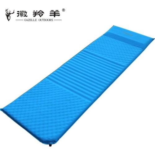 Outdoor moisture-proof pad single widened thickened automatic inflatable cushion tent camping Mattress NEW FREE POSTAGE