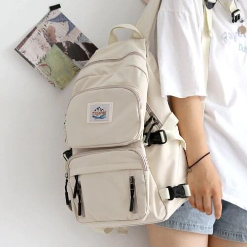 Japanese Tooling Large-capacity Backpack Women Schoolbag Junior High School Student Backpack Female Shoulder College Student New