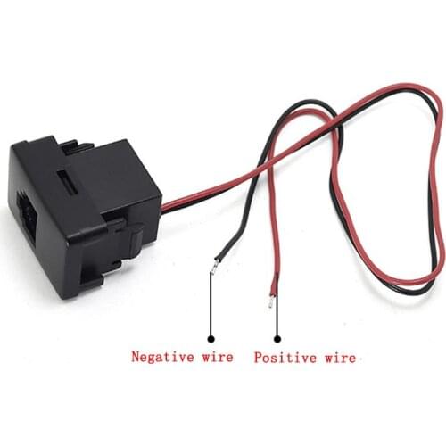 1PC Car Radio Microphone Adapter Socket Hand Microphone Switch Hole Socket 6 Cores For Toyota Land Cruiser